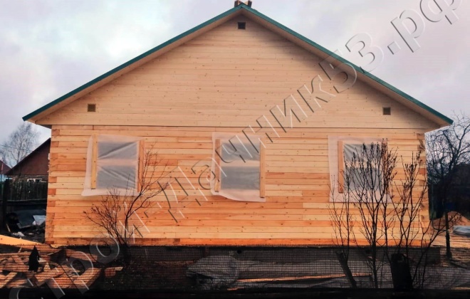 3 Брусовой дом ОД-11 9×9, 81 м², Тверская область, Калининский район, Деревня Раслово (4)